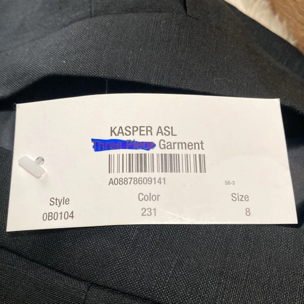 Kasper  ALS linen blend pants size 8 - Image 5