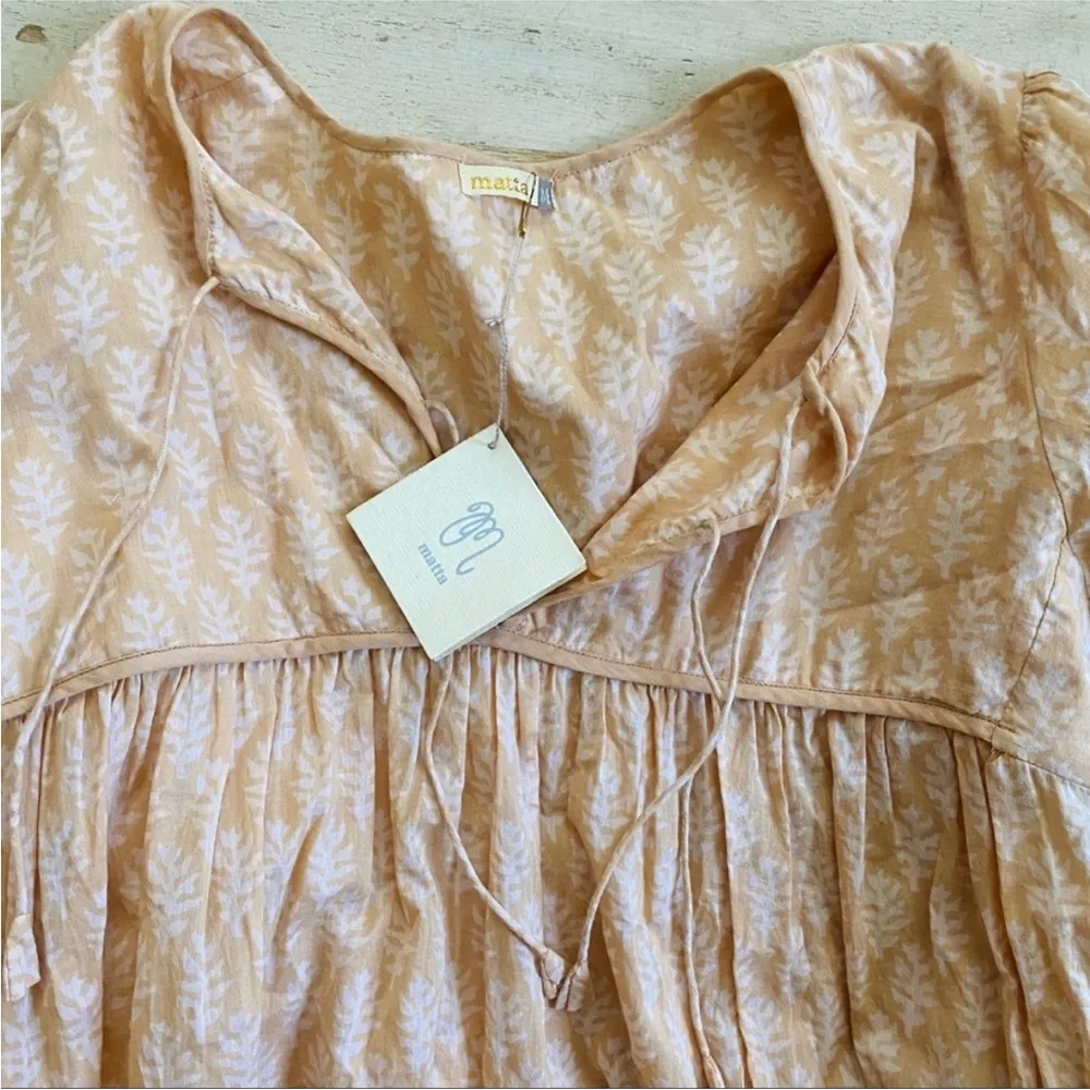 Matta Yamini dress in clay NWT White Size M - Image 4