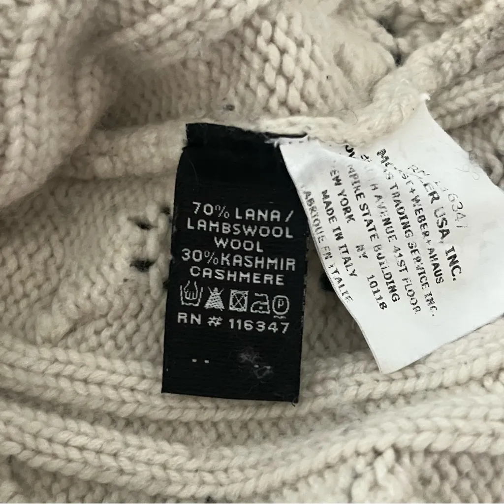 Moncler Webber+Ahaus 2012 Sport Collection Cashmere and wool hooded Cardigan, XS - Image 13