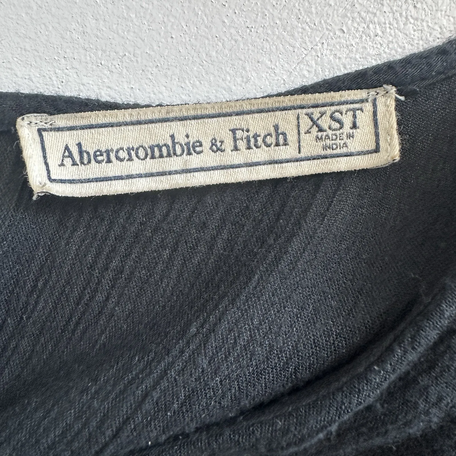 Abercrombie & Fitch Black Shorts Romper, Sz: XST Boho, Festival, Hippie (b41) - Image 4