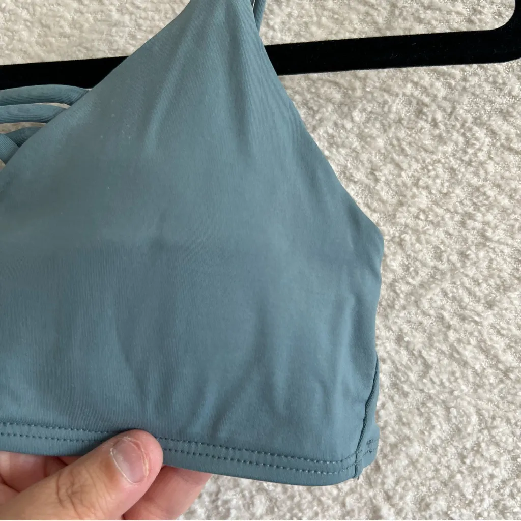 L*Space Women’s‎ Bikini Top Basket Weave Slated Glass Size Large - Image 9