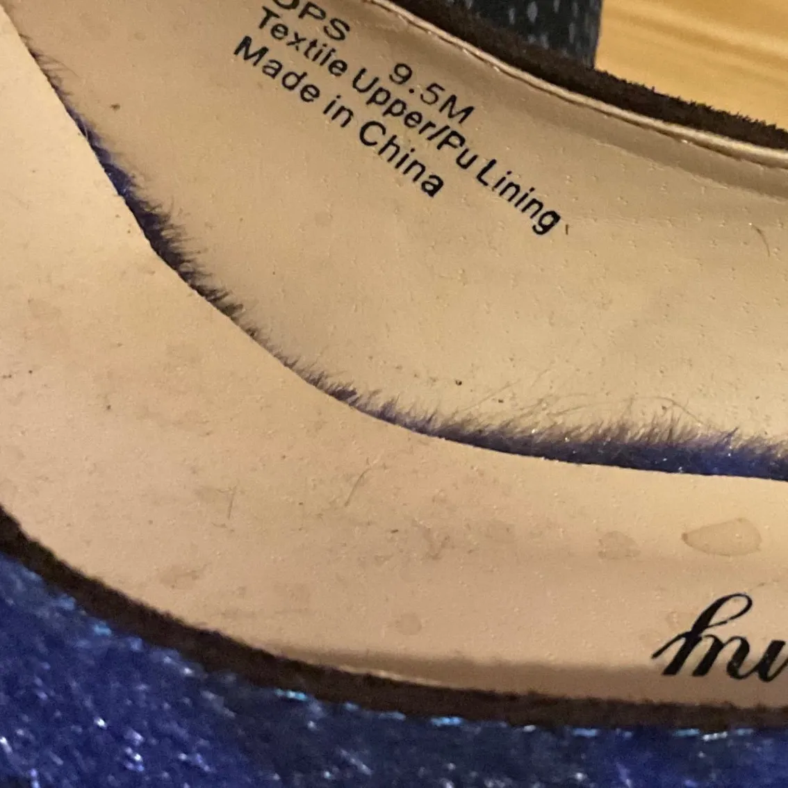 Penny Loves‎ Kenny Womens 9.5M Sparkle Textile Pointed Toe Stiletto Heel Pumps - Image 4