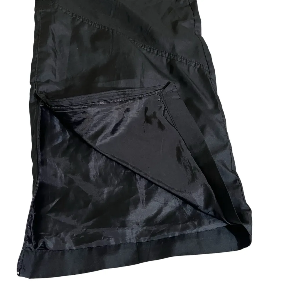 BCG  Black Joggers With Side Reflective Line On Each‎ Side Three Pocket Size L - Image 3
