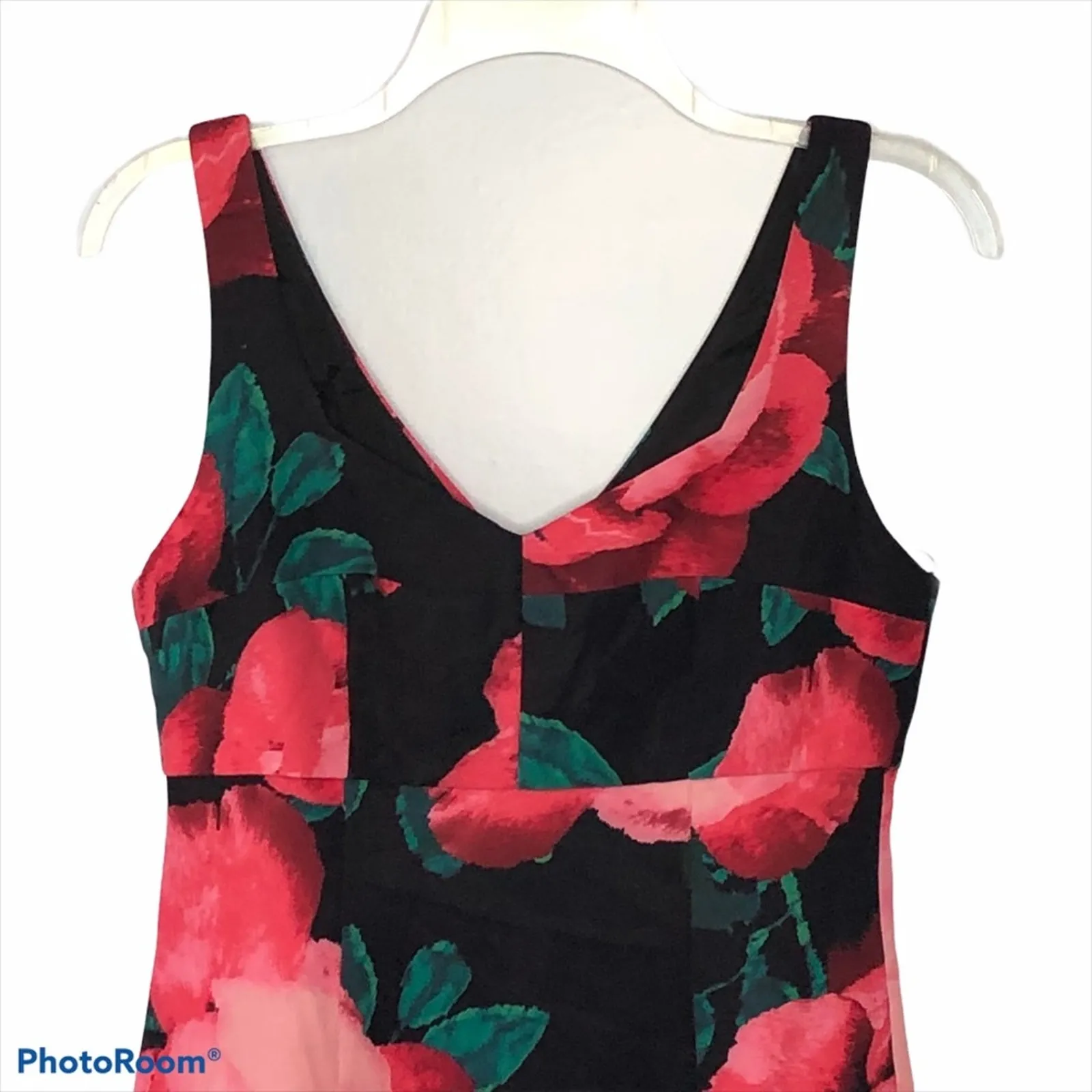 Trina Turk Pernille Dress Size 2 – NWT Black Multi-Floral Fitted Sheath - Image 3