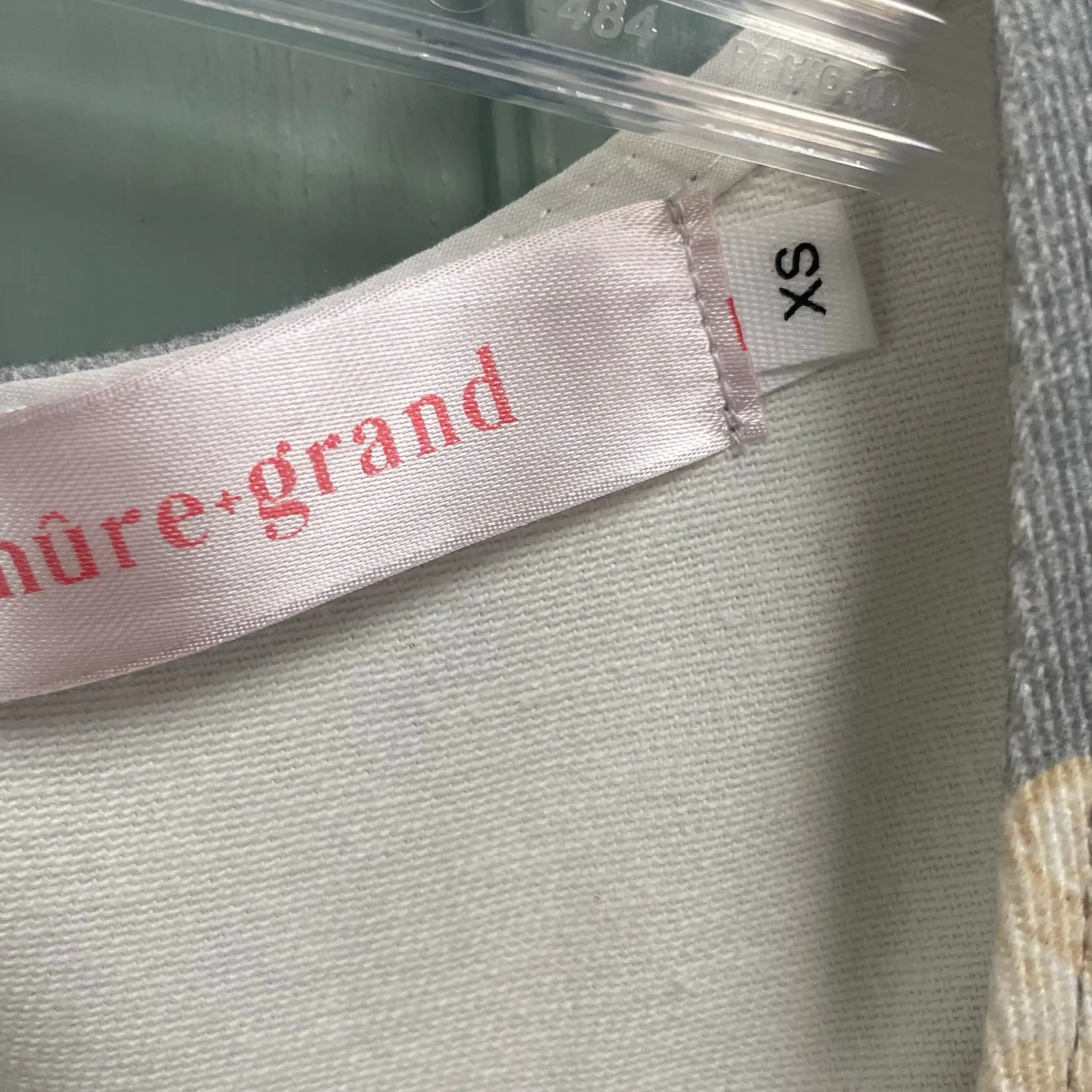 Boutique Style Ice Cream Print Mini Dress Size XS Stretch Gray Back Zip Summer - Image 6