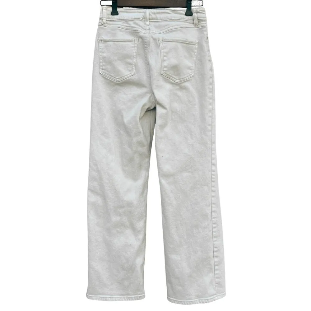 Sincerely Jules Junior’s Cream Jeans Size 5 - Image 2