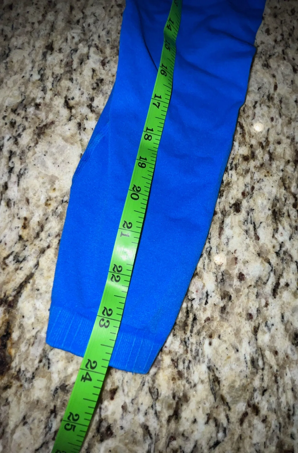 NWOT  Movement High Rise Good Karma Leggings Blue - Image 6