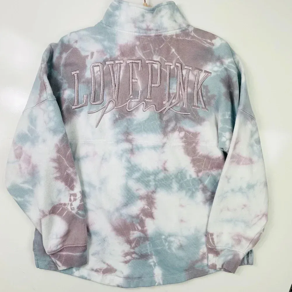 PINK Victoria's‎ Secret Tie Dye Sweater Size Small - Image 3