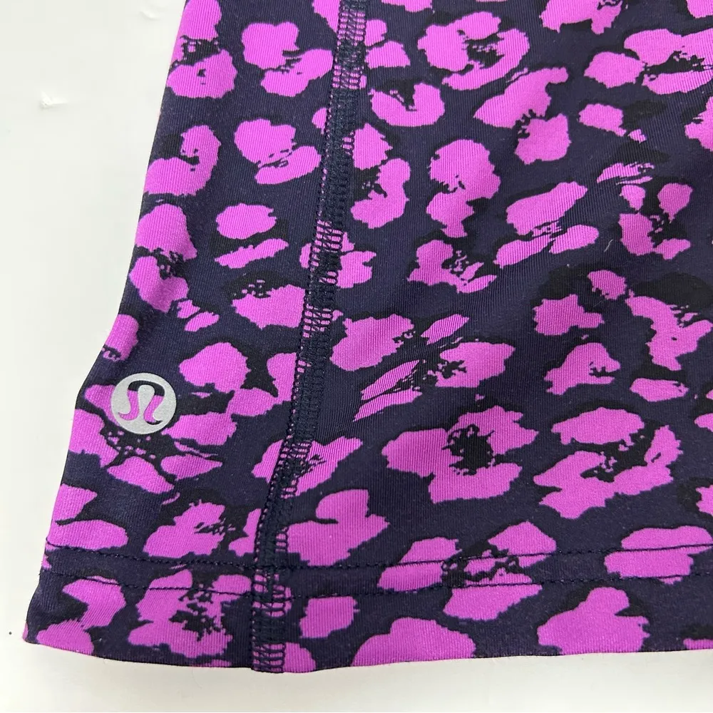 Lululemon Barre None Tank Top in Mini Cherry Cheetah Ultra Violet - Image 6