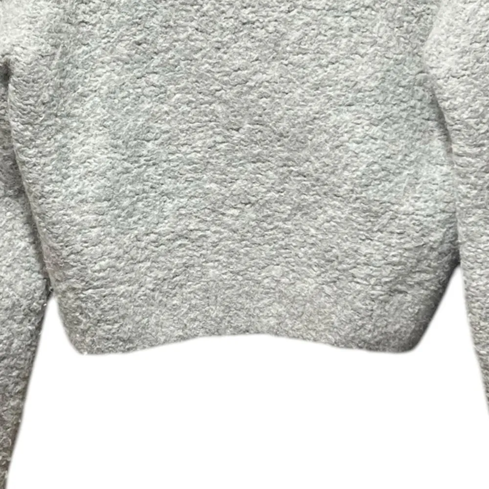 Aritzia Wilfred Gwyneth Alpaca Wool Crop Quarter Zip
Sweater O Ring Size XXS - Image 13