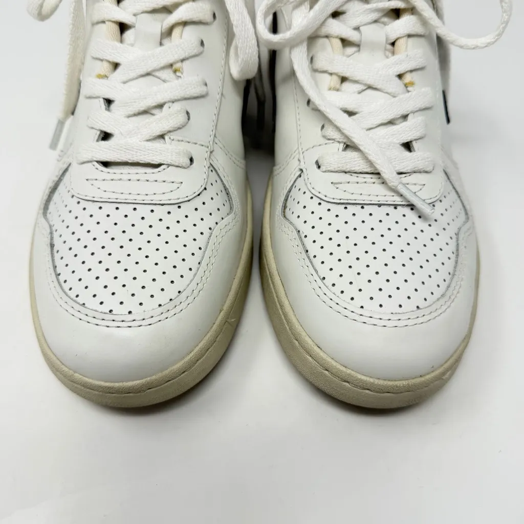 Veja V-10 Sneaker Black White Womens Size 8.5 - Image 7