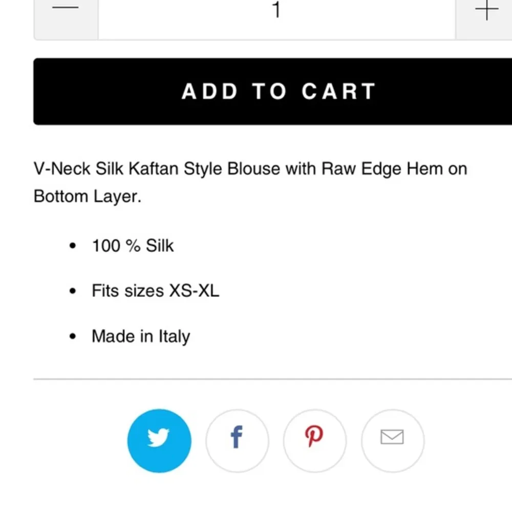 Gigi Moda Diana silk top $105 fits XS - Image 3