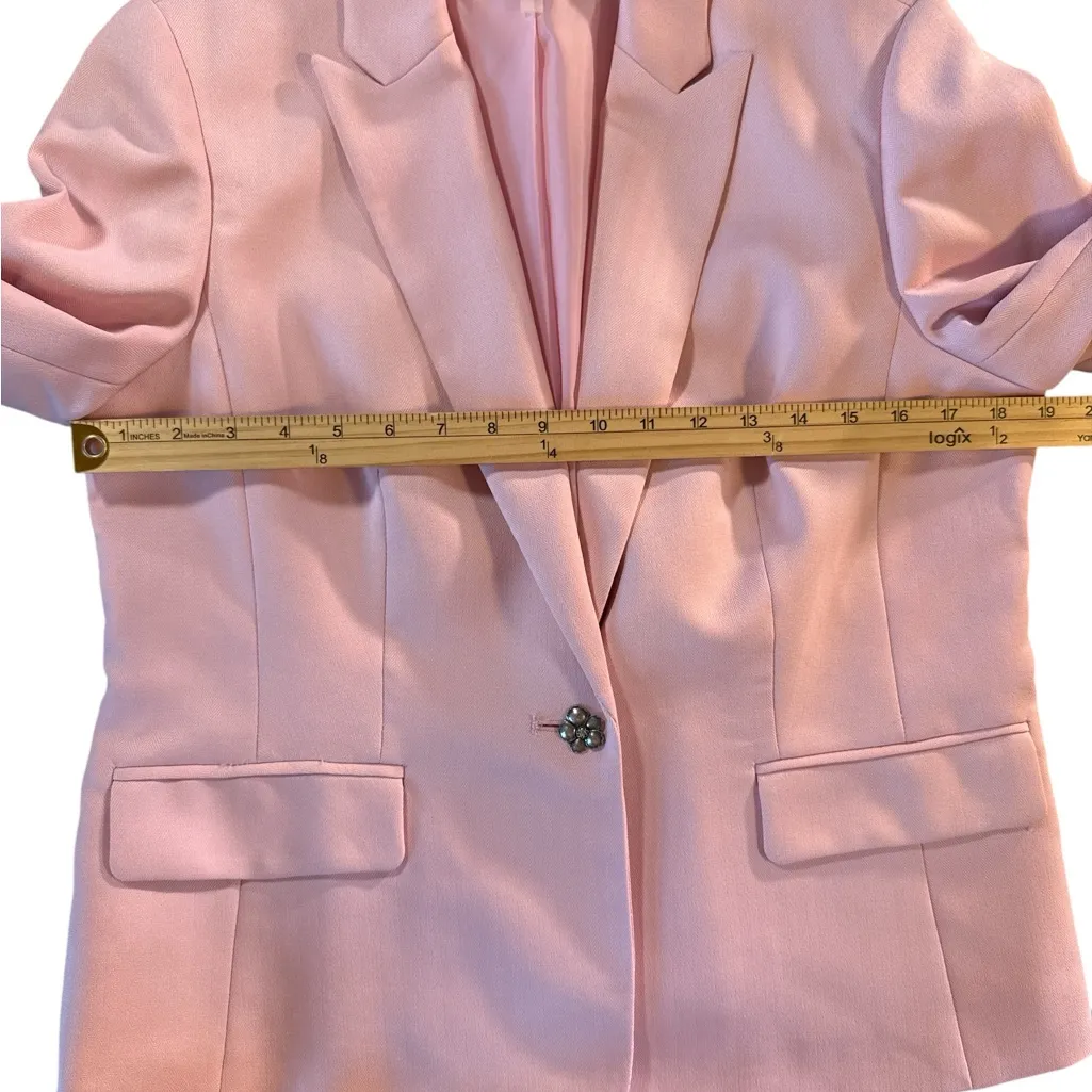 Kasper‎ Soft Pink Women's Blazer - Image 8