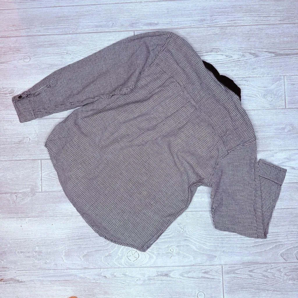 Vintage Victoria jones black button front long sleeve Halloween shirt pumpkin PS White Size undefined - Image 5