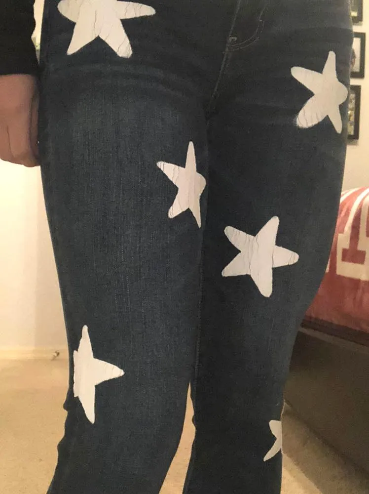 American Eagle Outfitters star jeans - Image 3