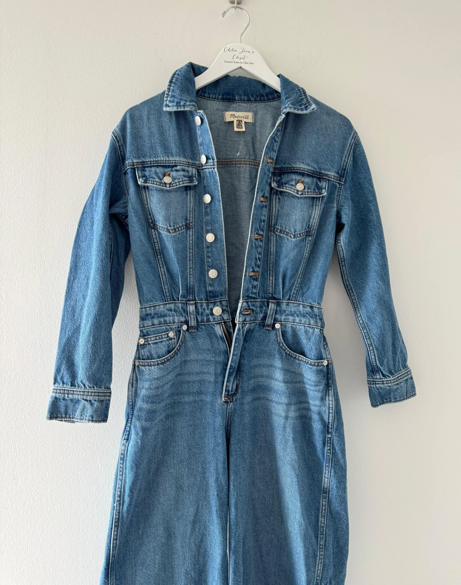 Denim Jumpsuit - Image 5