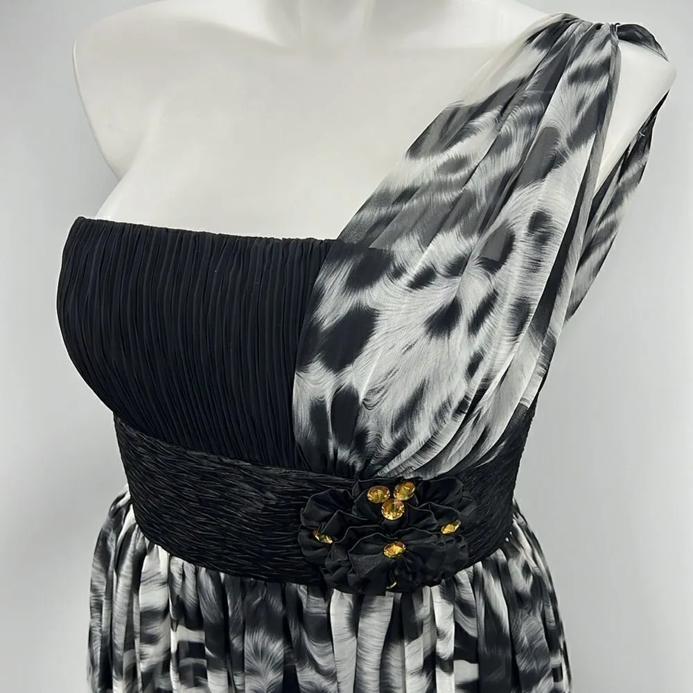 Aspeed XL formal prom wedding cocktail one shoulder dress - Image 2