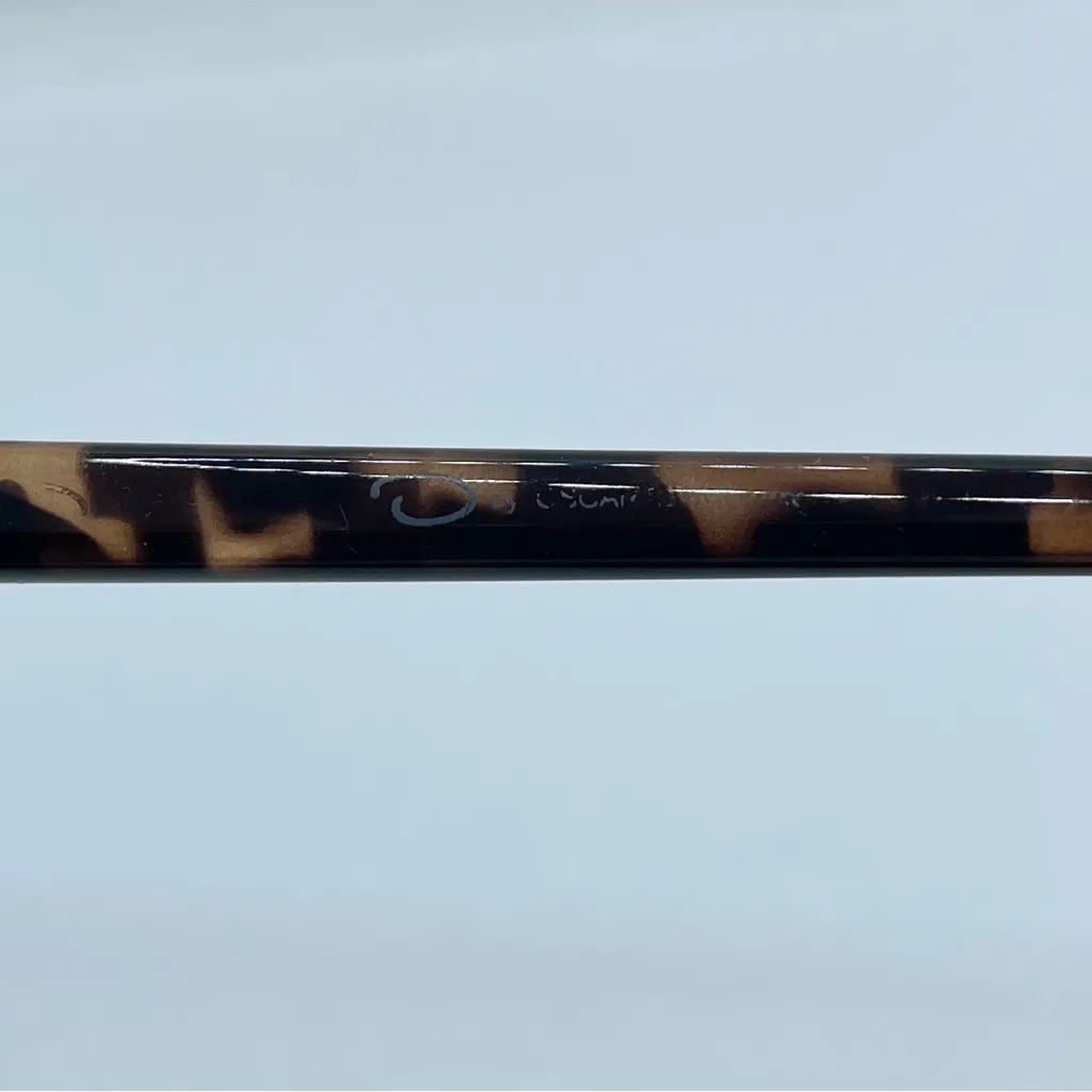 Oscar de la Renta 3043 Brown Tortoise Shell Metal Frame Sunglasses - Image 10