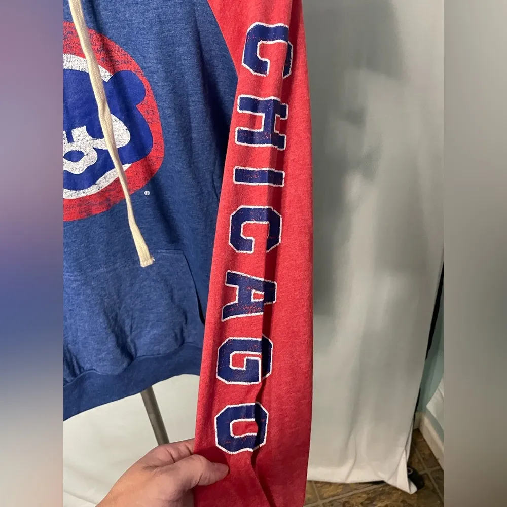 Chicago Cubs New Era Women's Performance‎ Pullover Hoodie - Image 5