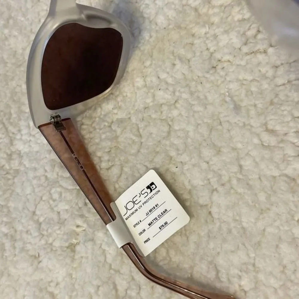 Joe’s Jeans Matte Clear Sunglasses NWT - Image 10
