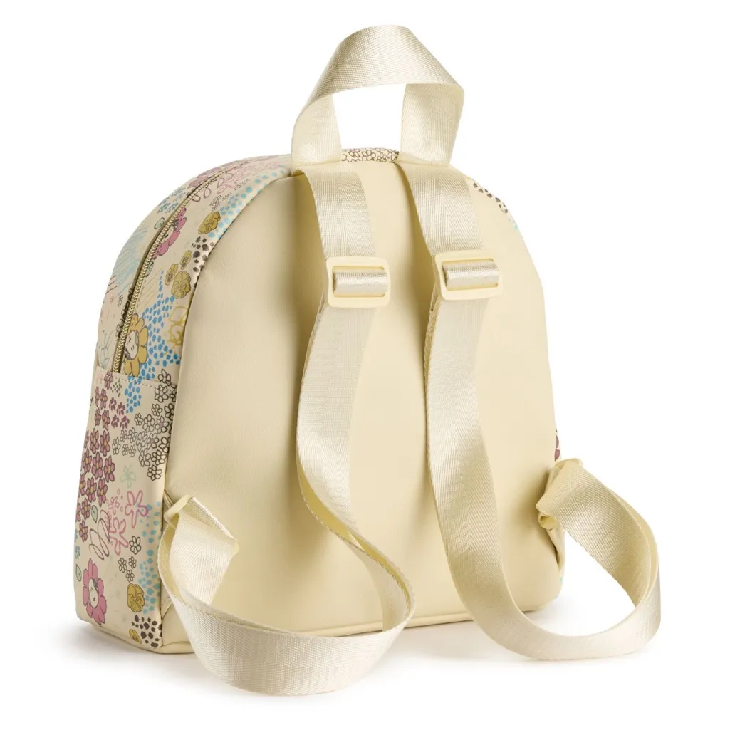 NWT Peanuts Snoopy Cottage Floral Spring All Over Print Mini Backpack Pink - Image 2