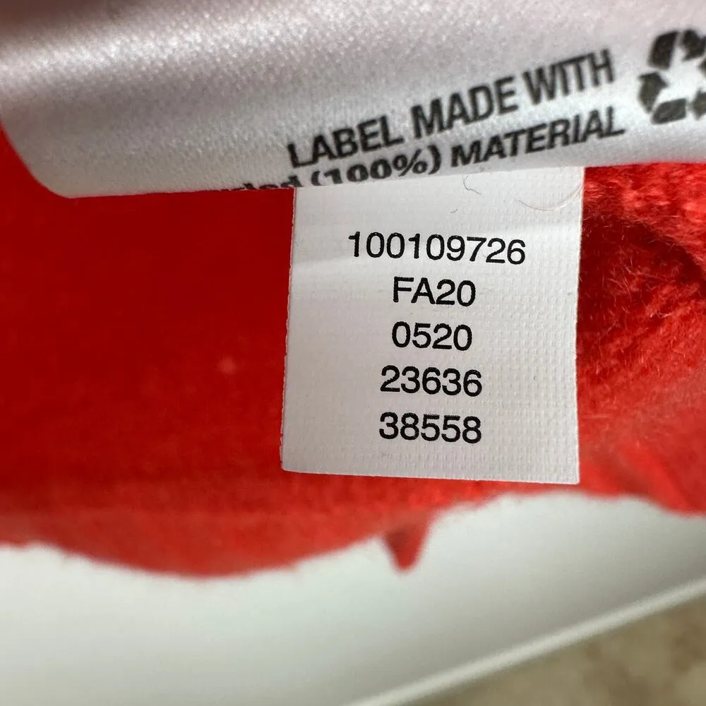 Charter Club Luxury Cashmere Mockneck Sweater Red Holiday Relaxed Boxy Medium - Image 10