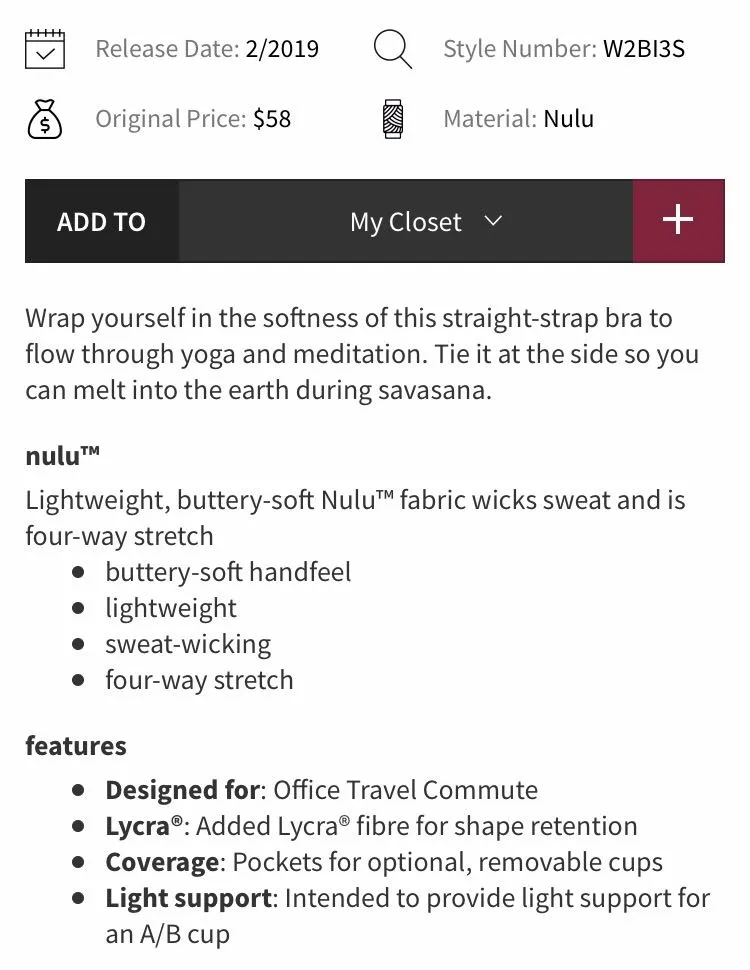 Lululemon Still Your Mind Bra - Image 7