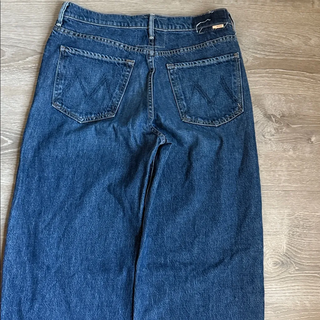 MOTHER The Spitfire Nerdy Cuff Jeans Did You Bring Me Anything 27 - Image 13