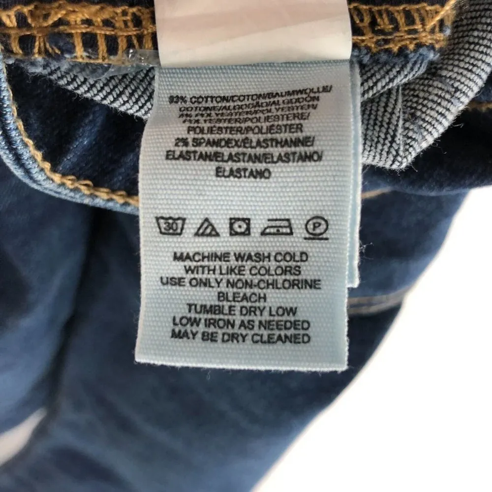 We The Free People Womens Jeans Skinny Dark Wash Stretch Size 27 - Image 4