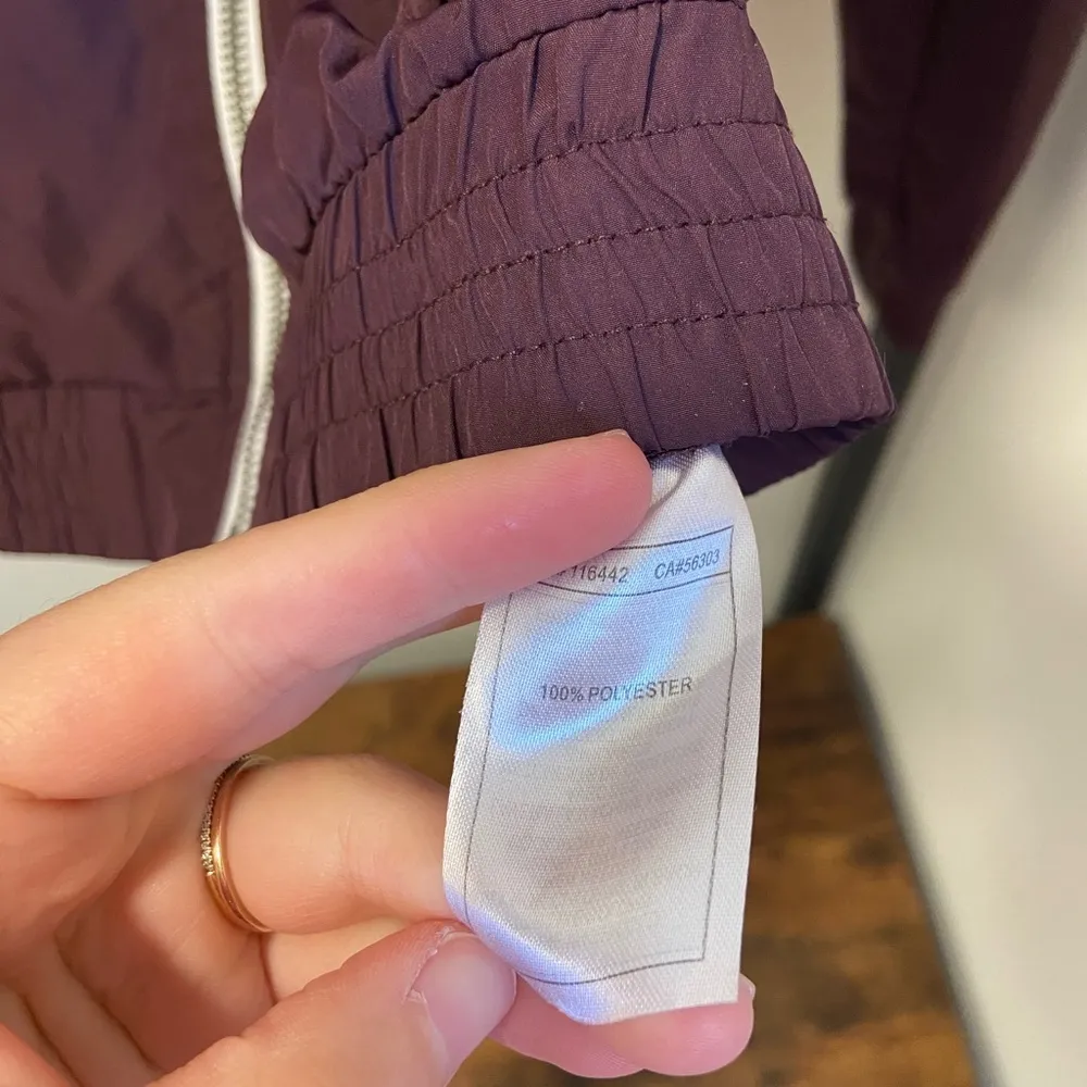 EUC | Empyre‎ women’s windbreaker jacket — medium Red - Image 5