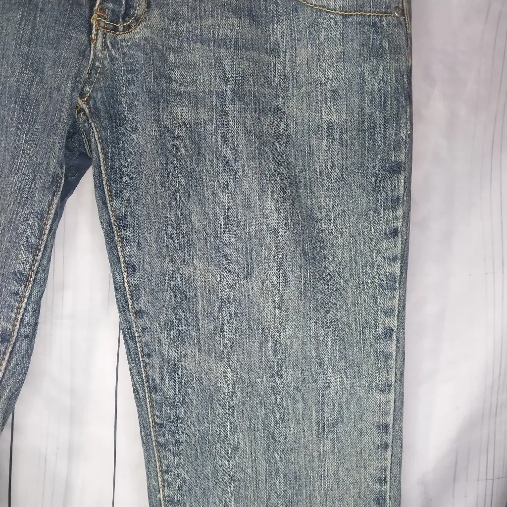 Rocawear Y2K 90's Denim Capri Size 11 - Image 7