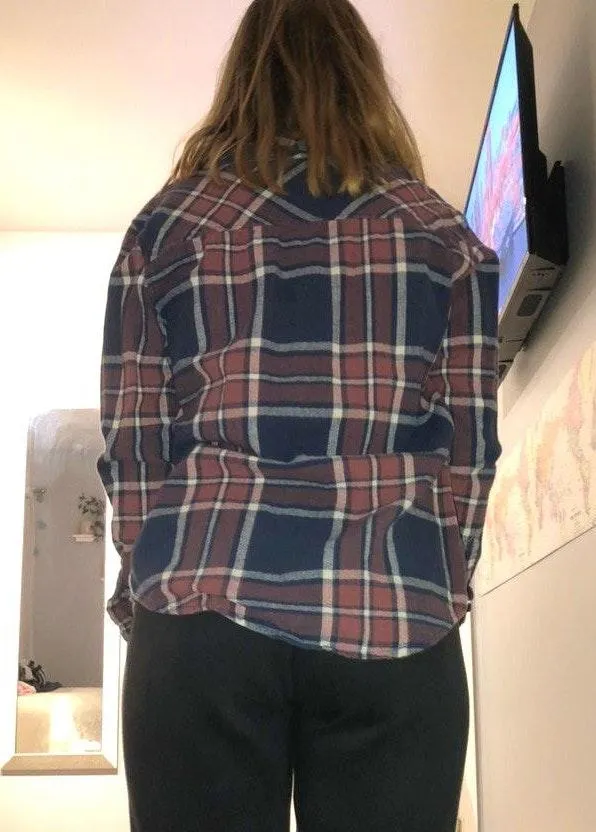 Garage Boyfriend Fit Flannel - Image 3