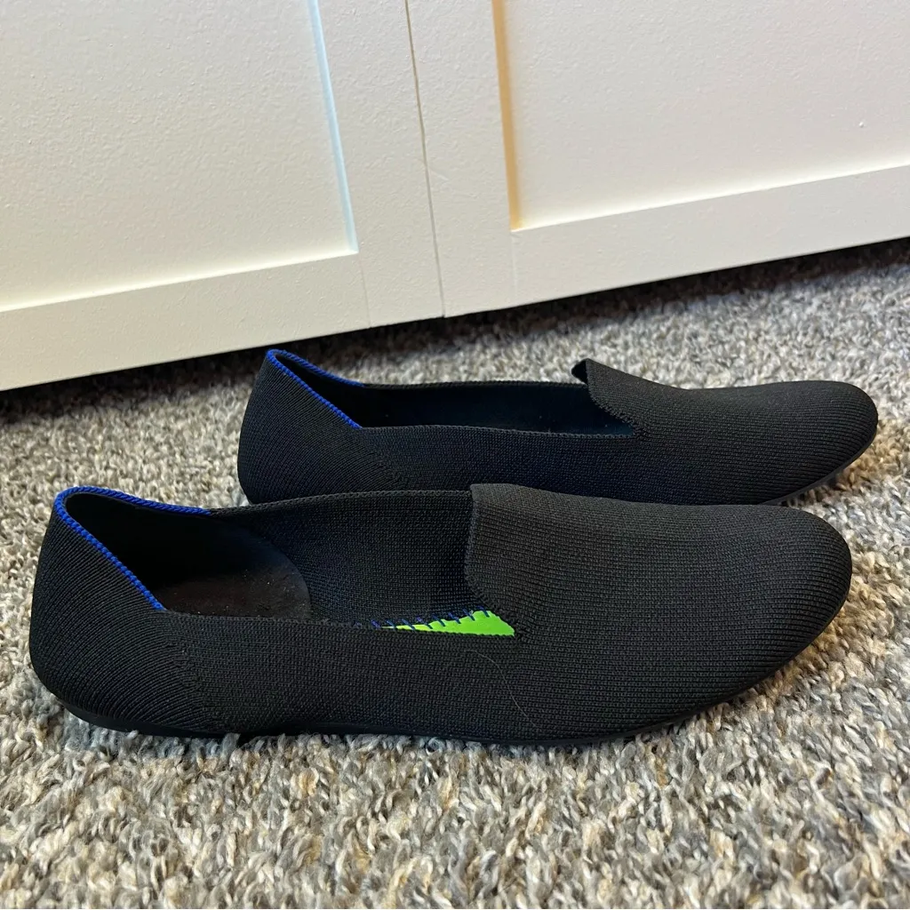 Rothy’s Women’s Black Solid Loafers‎ Flats Size 10.5 - Image 3