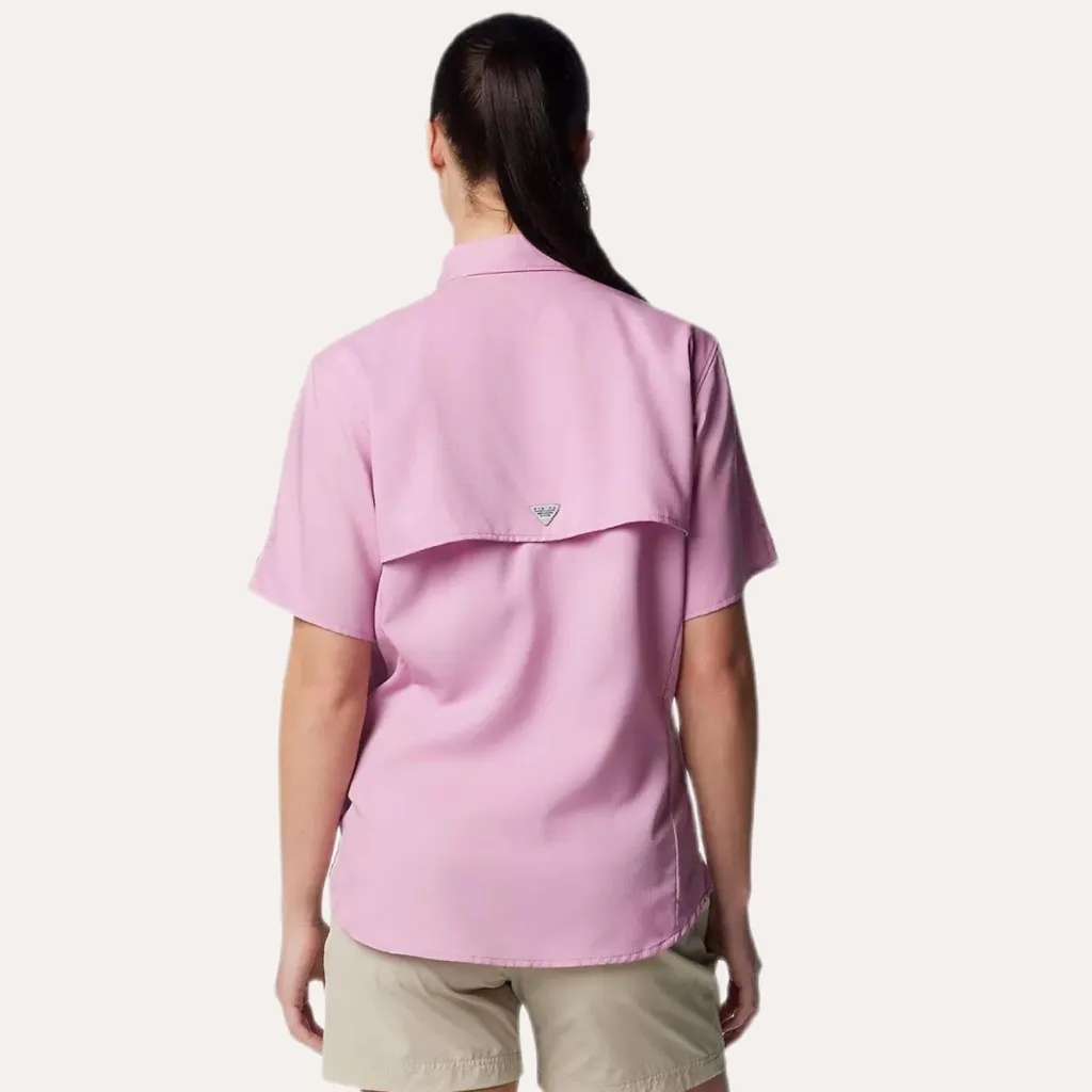 NWT Columbia Women’s Tamiami II Short Sleeve Shirt – Minuet (Pink), Size Small - Image 3