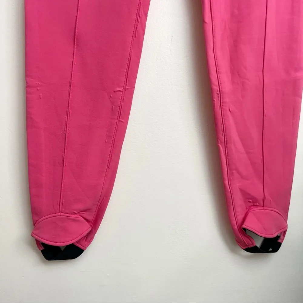 Escada Sport Vintage Pink Stirrup Ski Pants size small - Image 4