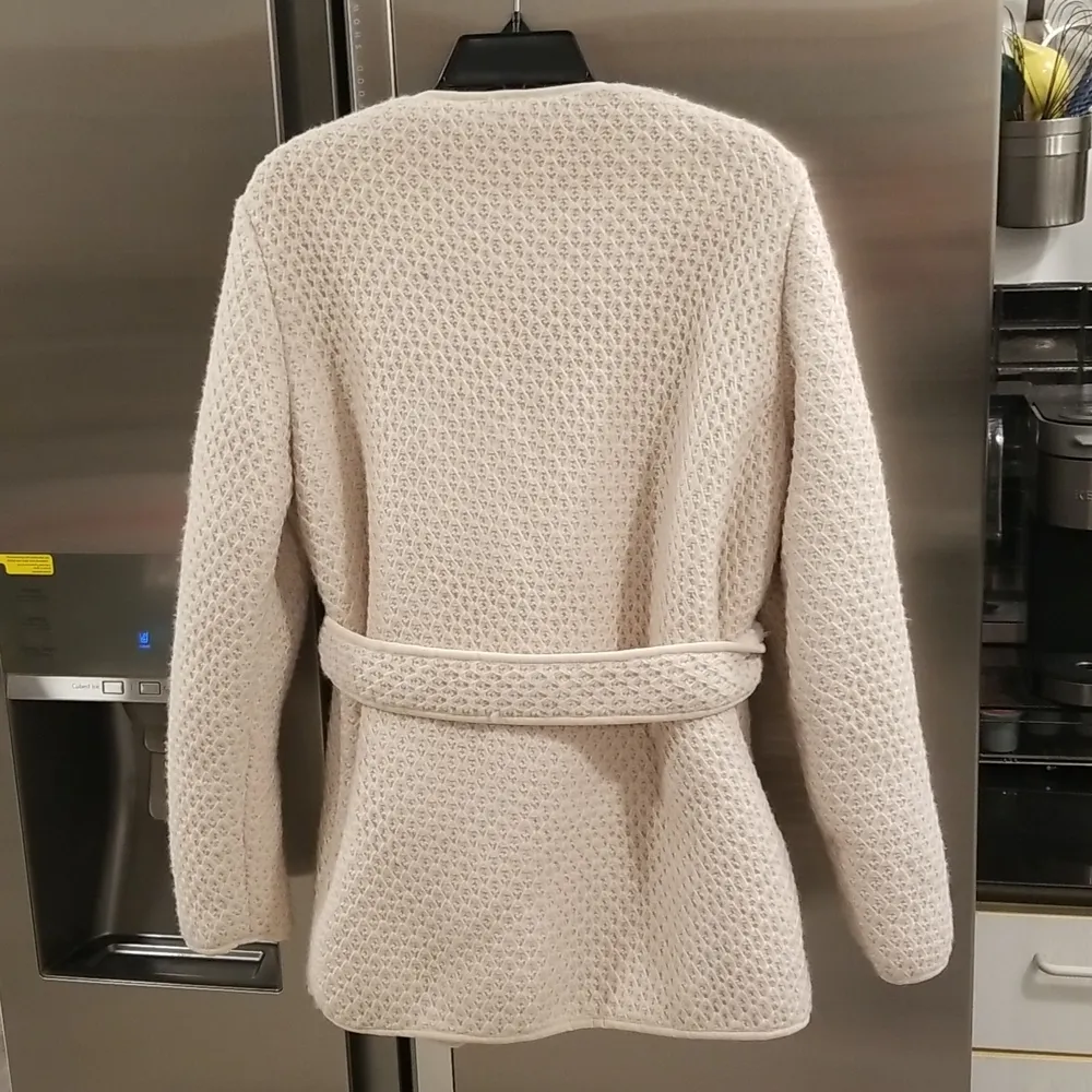 💕MOTHER💕 The Puffer Robe Sweater Jacket Textured Knit Sherpa Warm Bodies NWOT Size M - Image 12