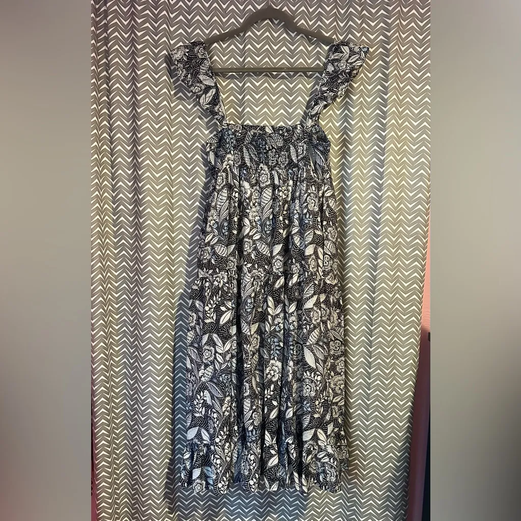 Summersalt | The Tiered Ruffle Midi Dress, size S - Image 7