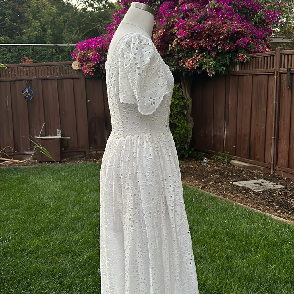 FEMKIT DRESS D.A.I.S.Y White Size XS - Image 6