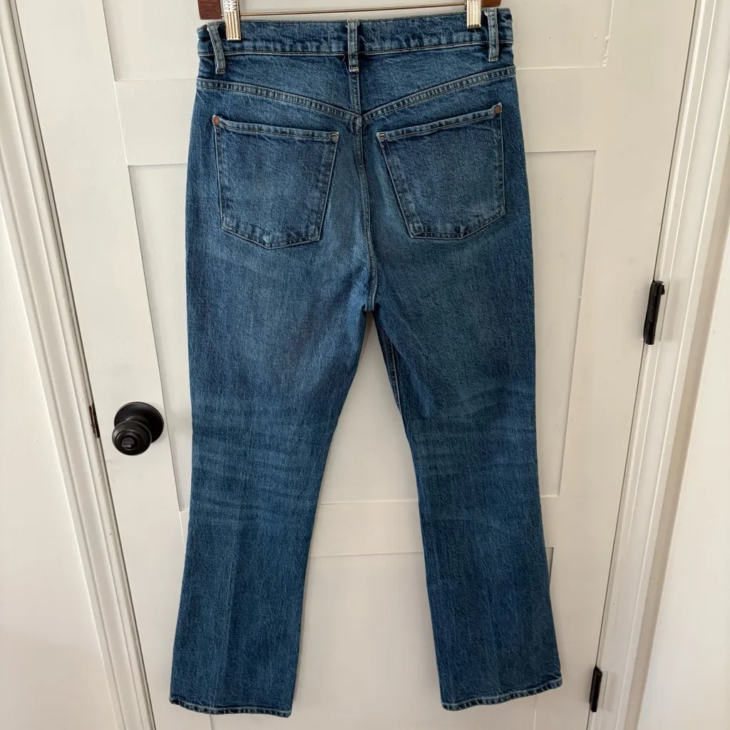 Free People Button Fly Boot Cut Jeans. Size 28. - Image 2