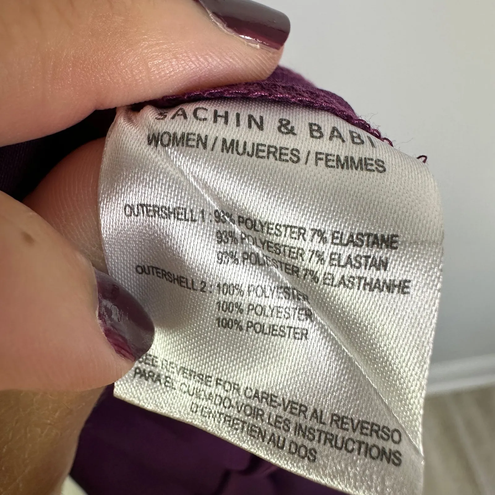 SACHIN & BABI Davis Cold-Shoulder Gown Dark Plum Purple Cocktail  Women’s 4 - Image 5