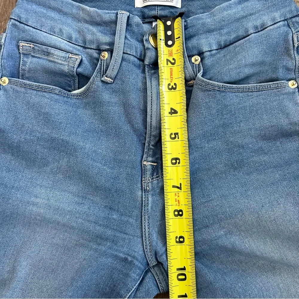 Good American Good Legs Ankle Skinny Jeans Blue 378 25 - Image 6