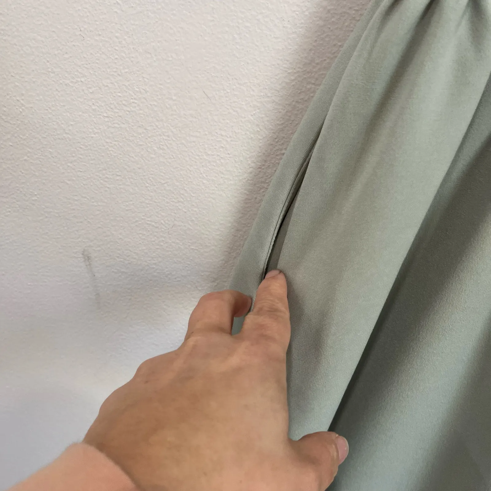 Jessakae Mint Green Dress Size M Short Sleeve Fit and Flare Minimalist Size M - Image 7