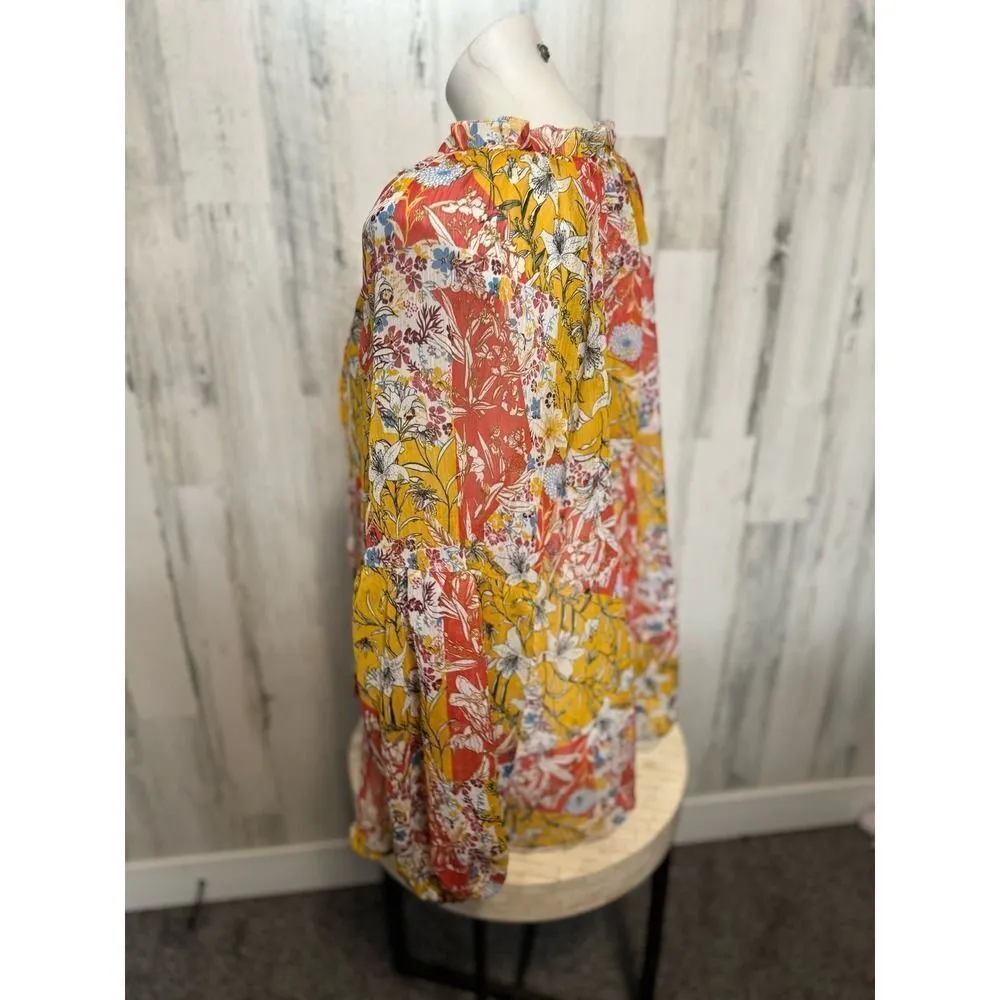A love story Floral blouse size 2XL - Image 2