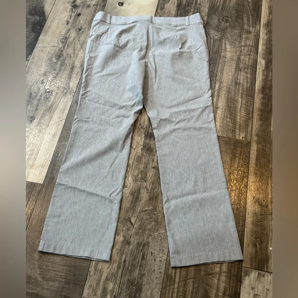 Maurices Dress Pants Womens Size XXL light grey Bootcut High Rise Stretch - Image 5