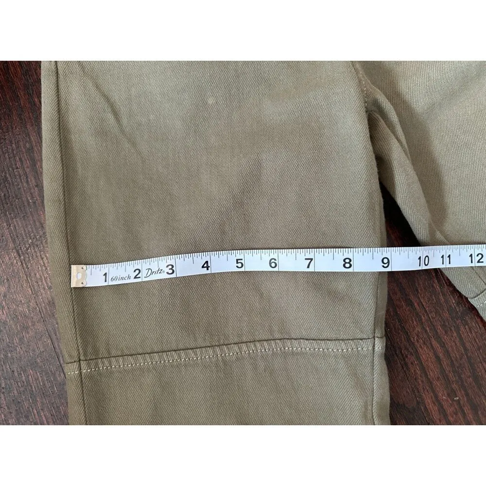 Reformation Bailey Green Cargo High Rise Utility Pant Size 23 - Image 13