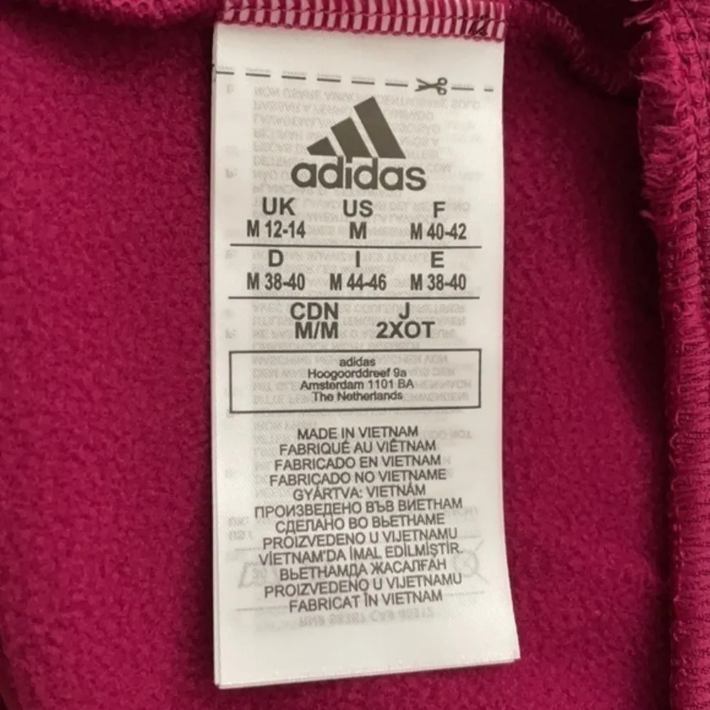 Adidas GG PO Hooded Sweatshirt Aeroready Pullover Top NWT Sz M 12/14 - Image 2