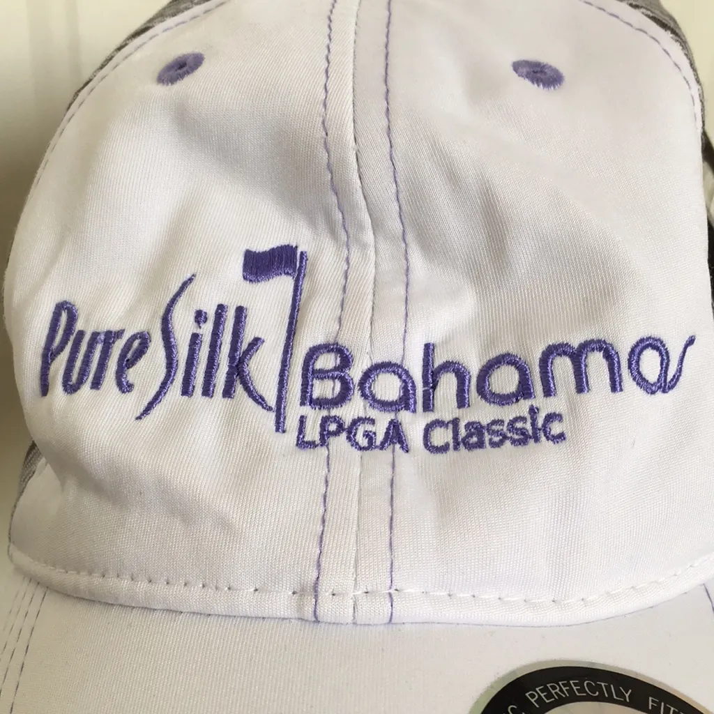 FINAL MARKDOWN Ladies NWOT Antigua PureSilk Bahamas LPGA Ball Cap - Image 2
