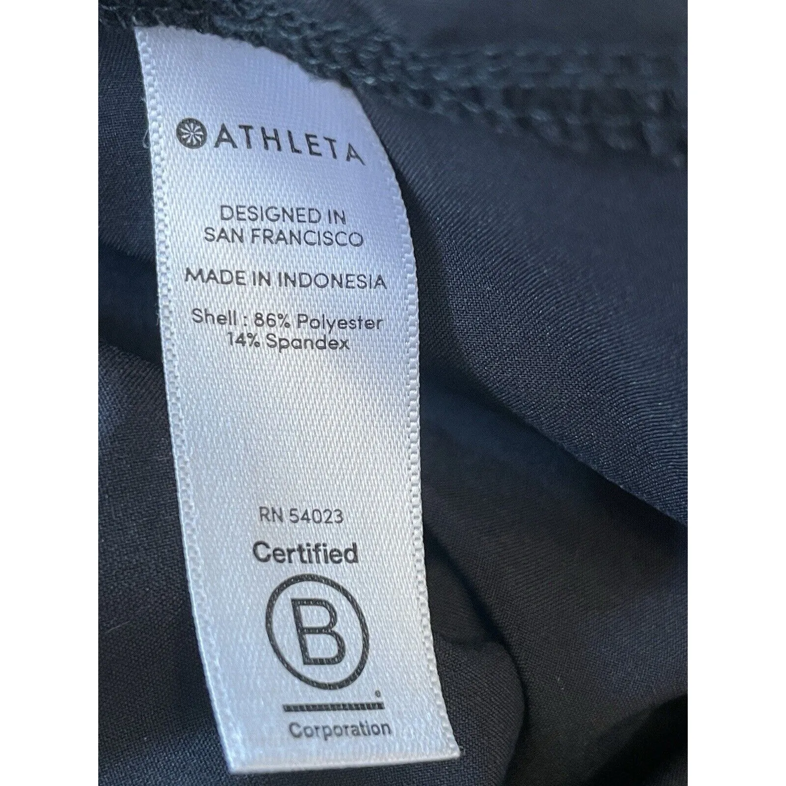 Athleta Skyline Ankle Pants Size 2 Black Cinch Tie Waist Taper Athleisure Travel - Image 7