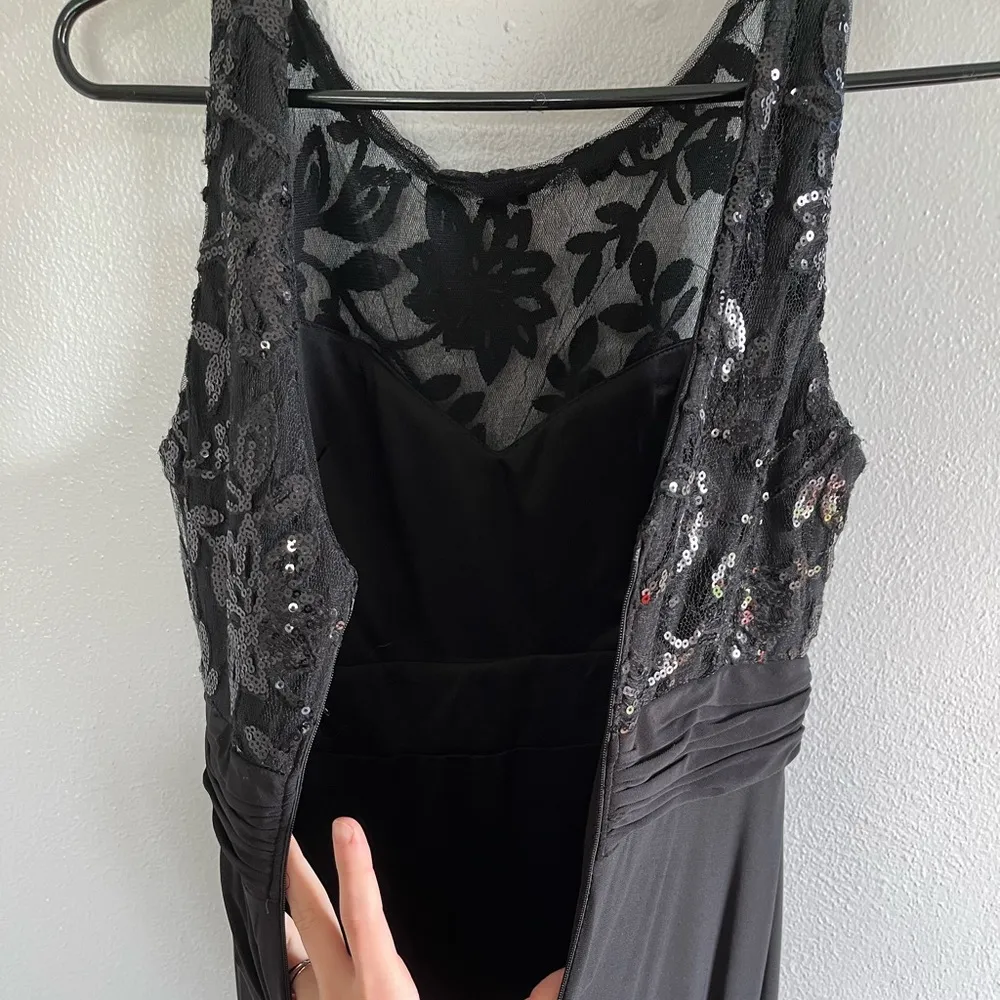 [Nightway] Black Sparkle Formal Gown - Image 9