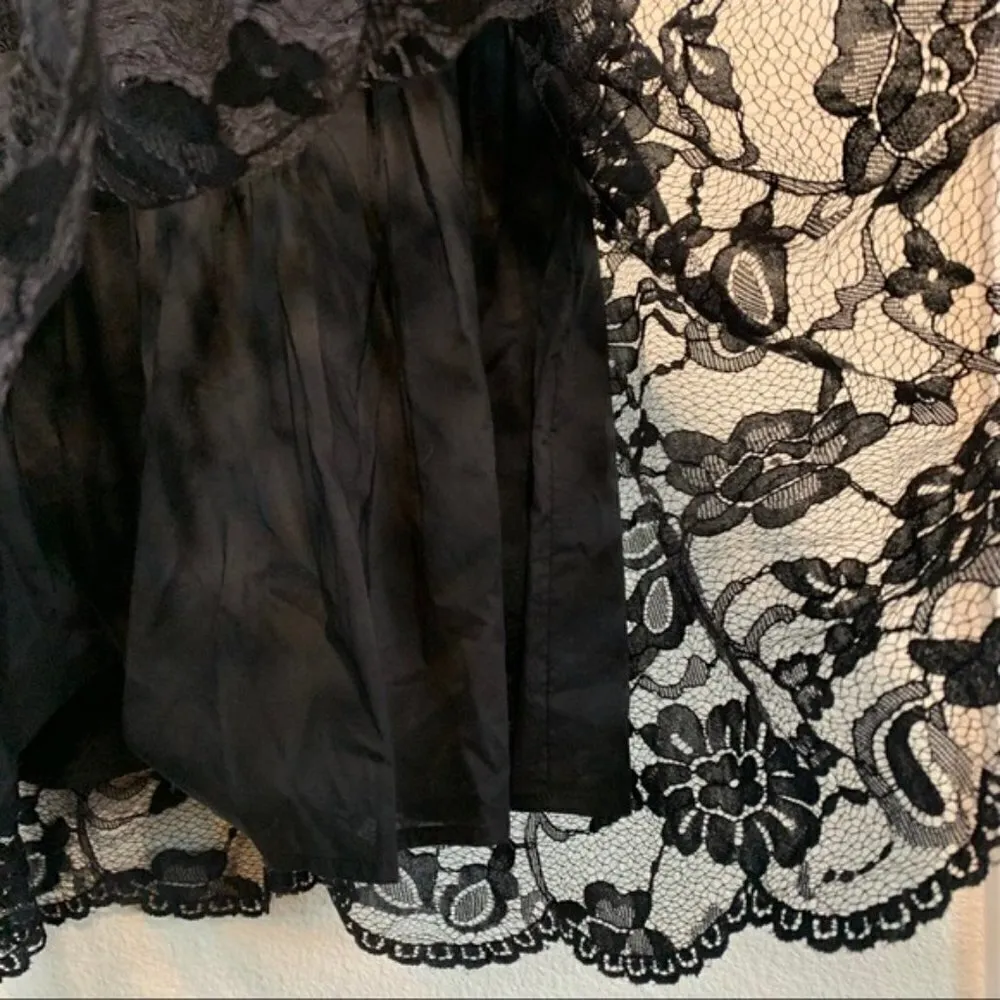 BB Dakota Rylin Floral Black Lace Dress Women’s Size 8 New With Tags! - Image 6